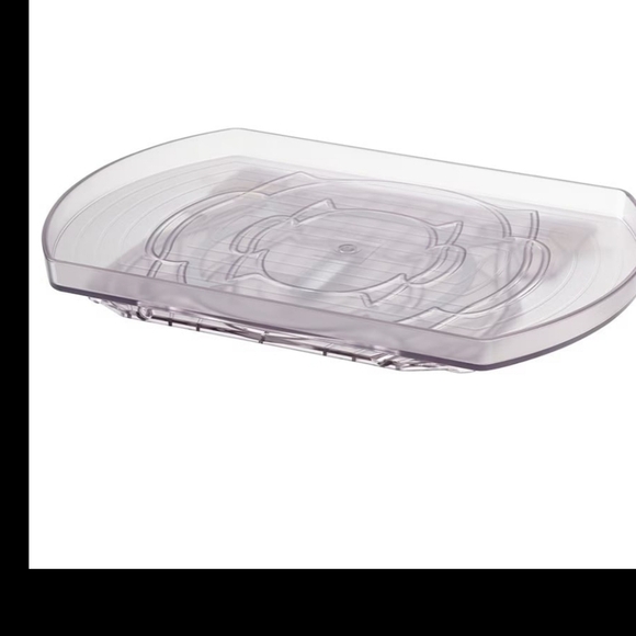 Snurrad Storage Turntable Clear